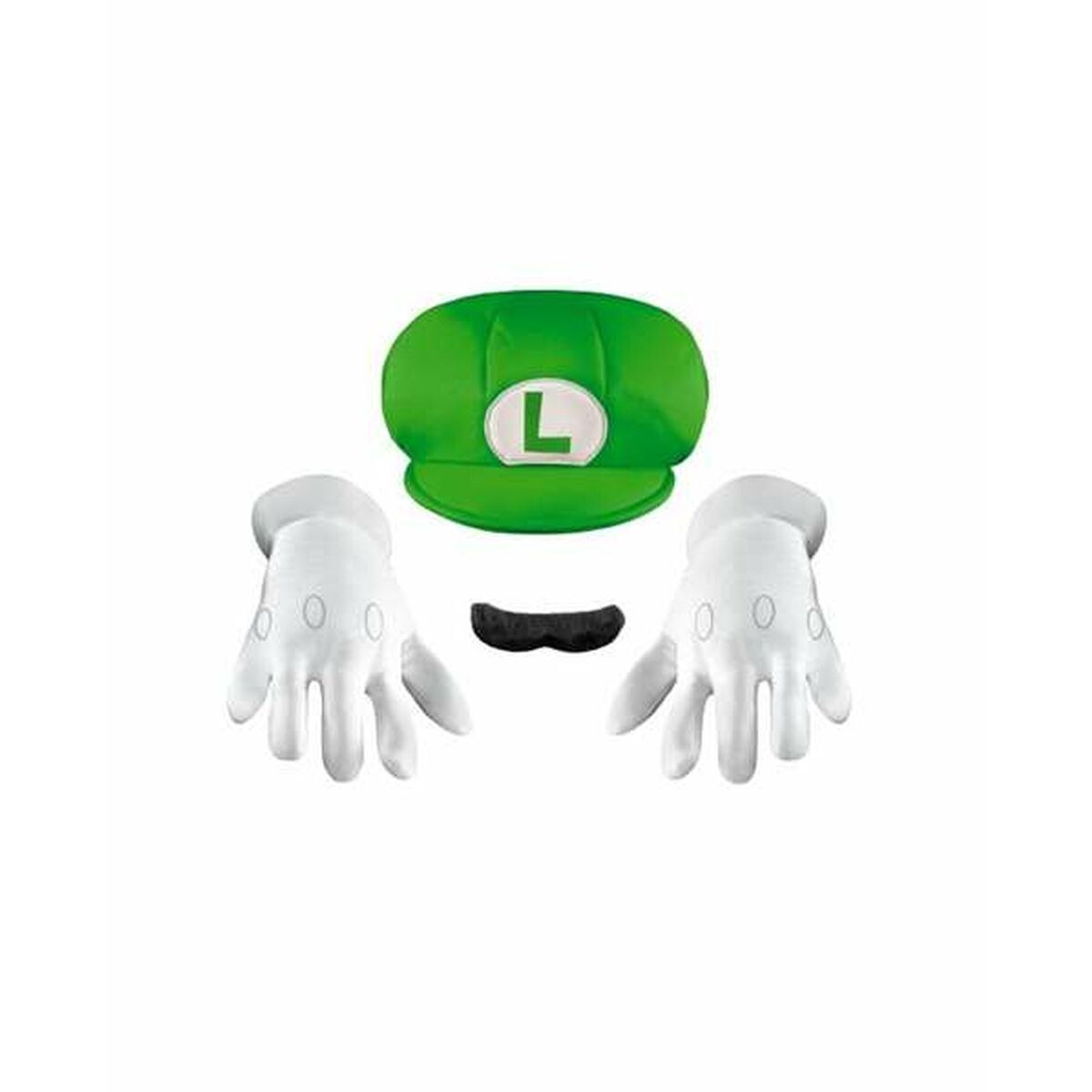 Аксессуары для костюмов Super Mario Kit Luigi 4 Предметы