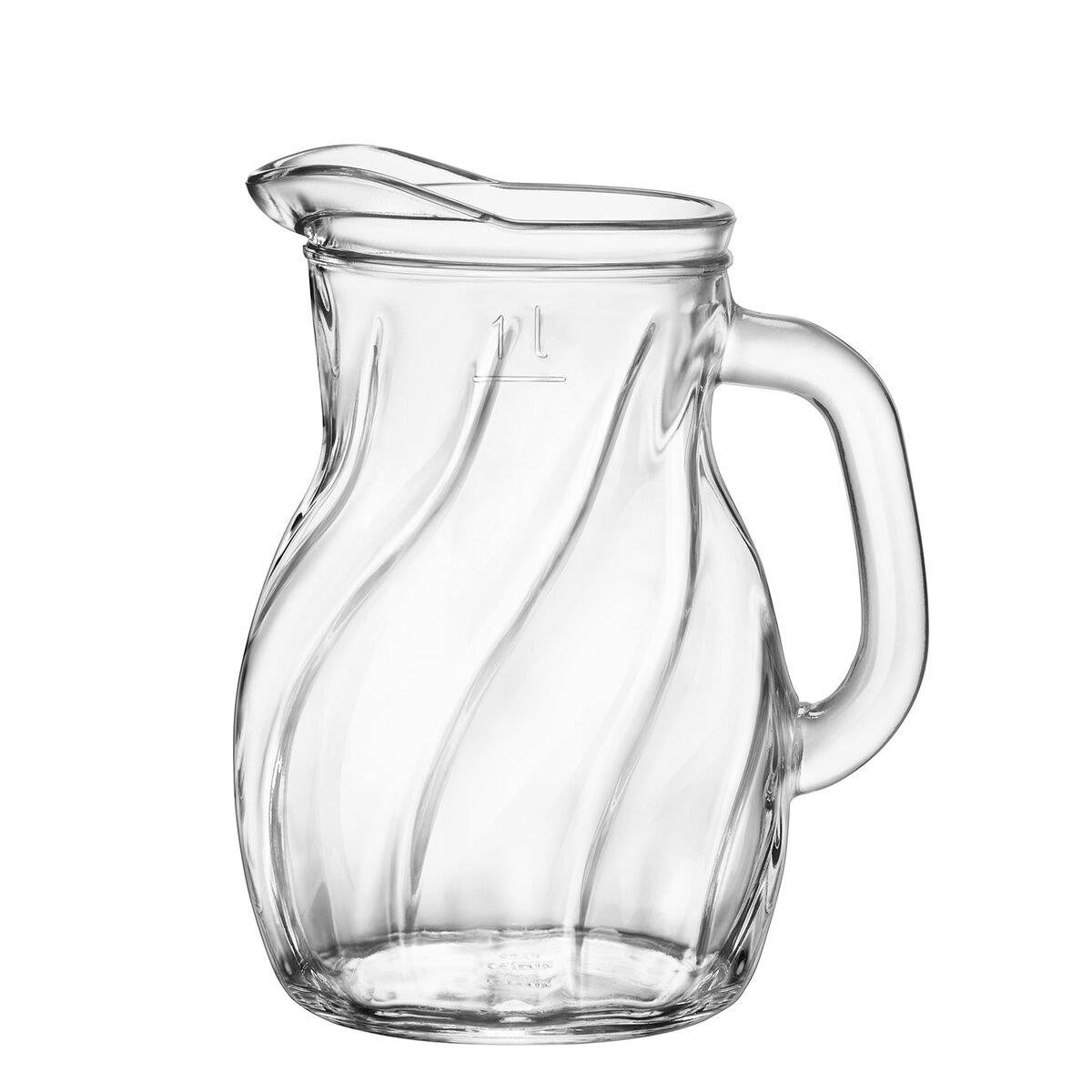 Кружка Bistrot Twist Прозрачный 1,17 L Cтекло