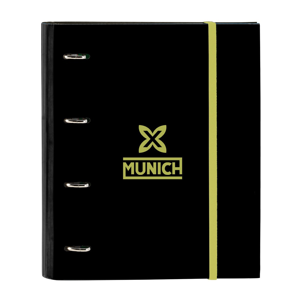 Ring binder Beat Black 27 x 32 x 3.5 cm