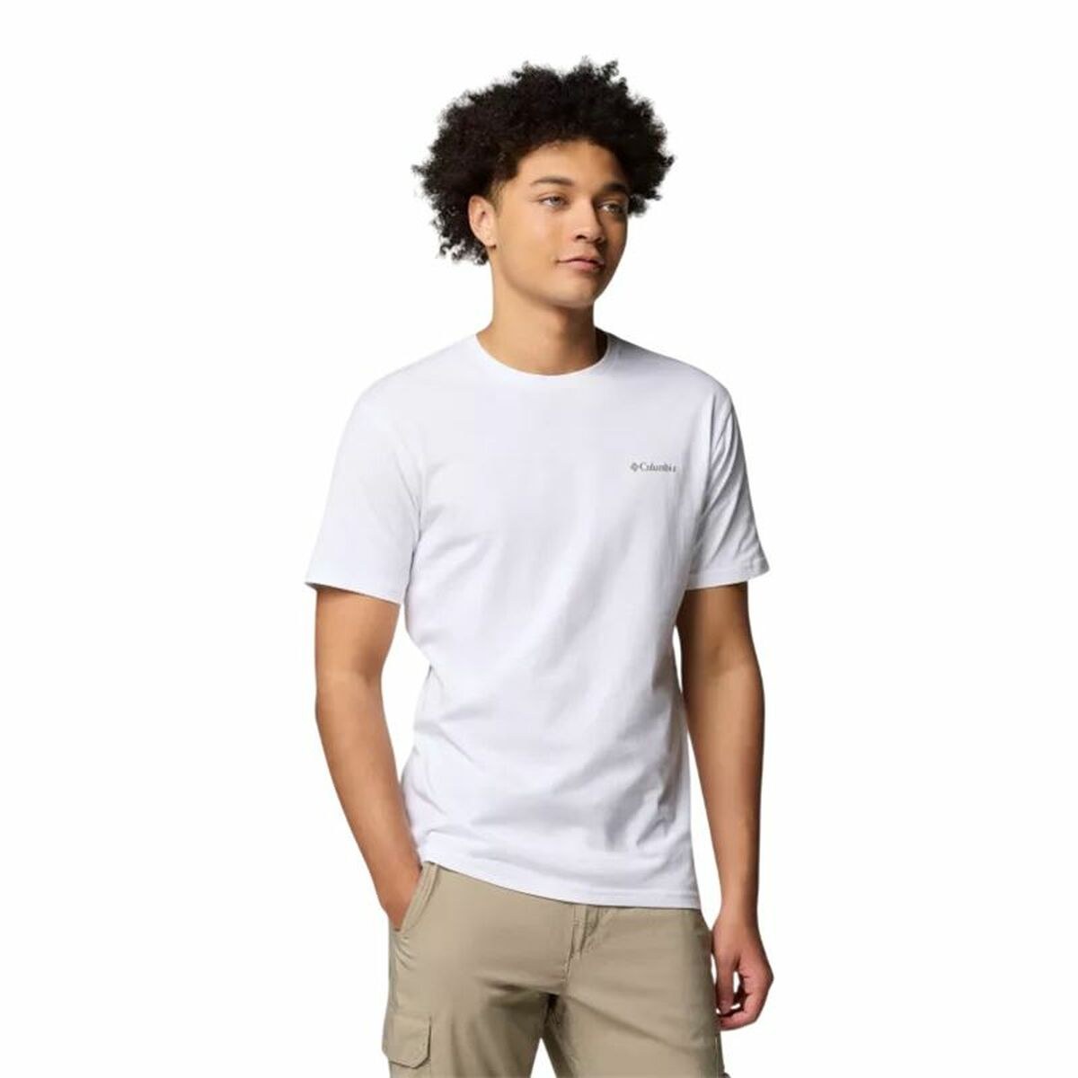 Men’s Short Sleeve T-Shirt North Cascades™ Sleeve White