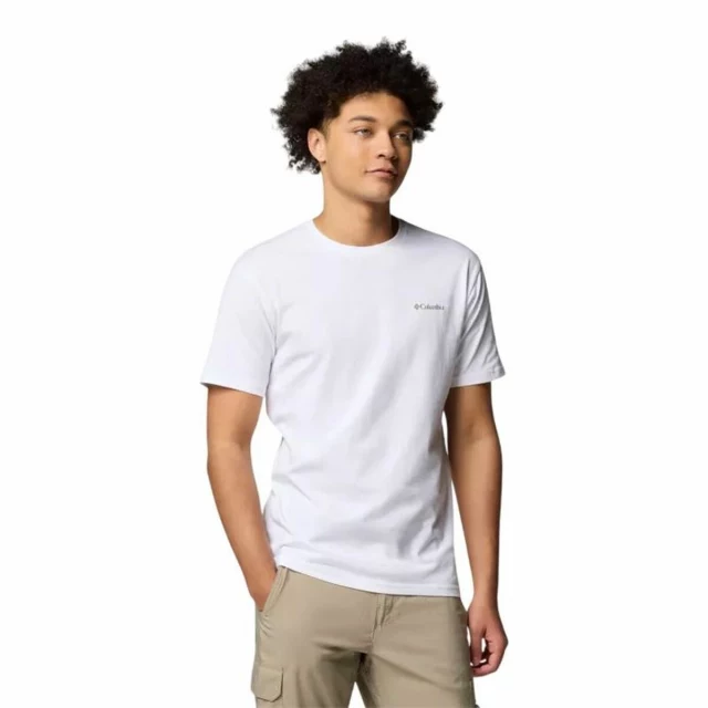 Men’s Short Sleeve T-Shirt North Cascades™ Sleeve White