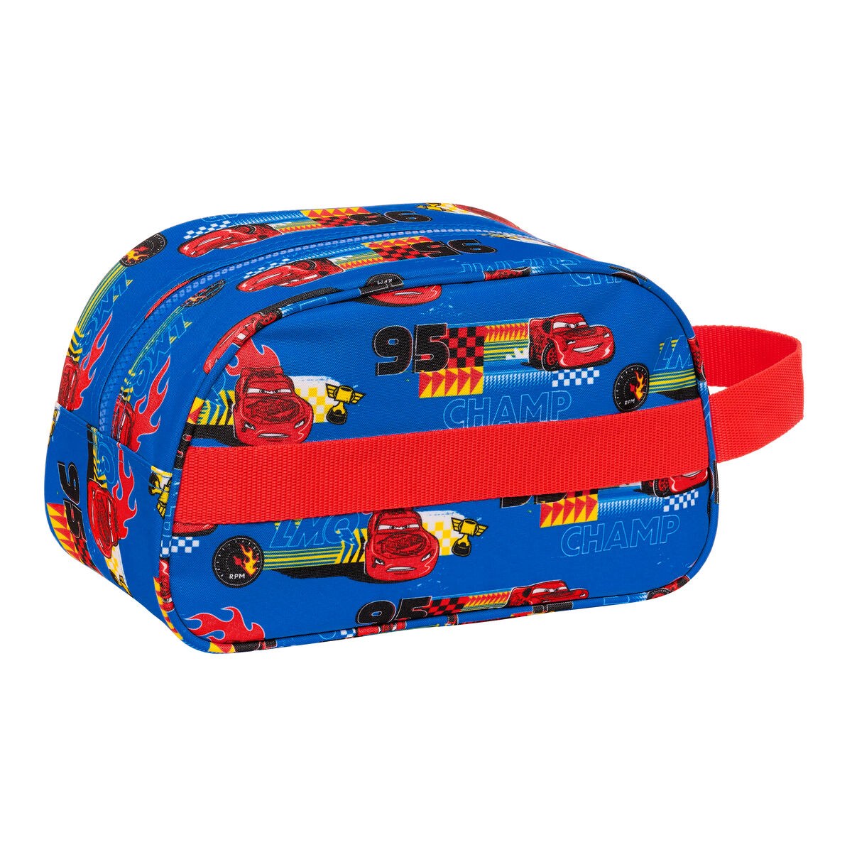 School Toilet Bag Race ready Blue 26 x 15 x 12 cm