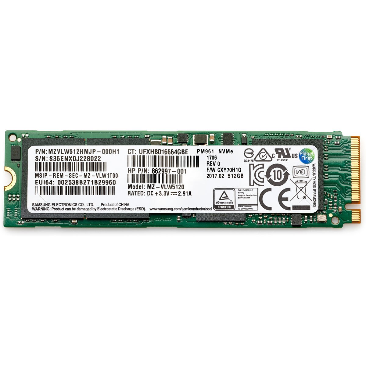 Жесткий диск 406L7AA 1 TB SSD