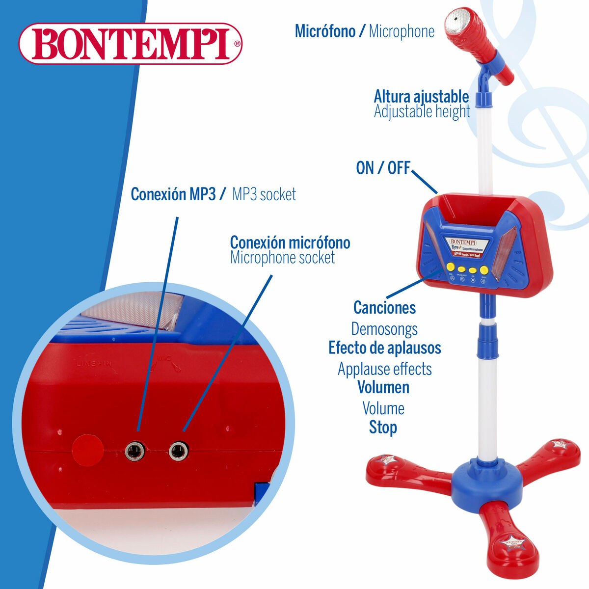 Musical Toy 37 x 105 x 37 cm (2 Units)
