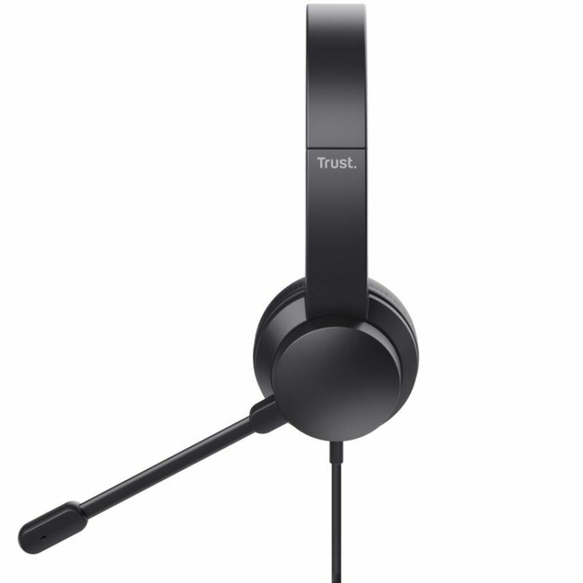 Наушники с микрофоном HS-201 Чёрный