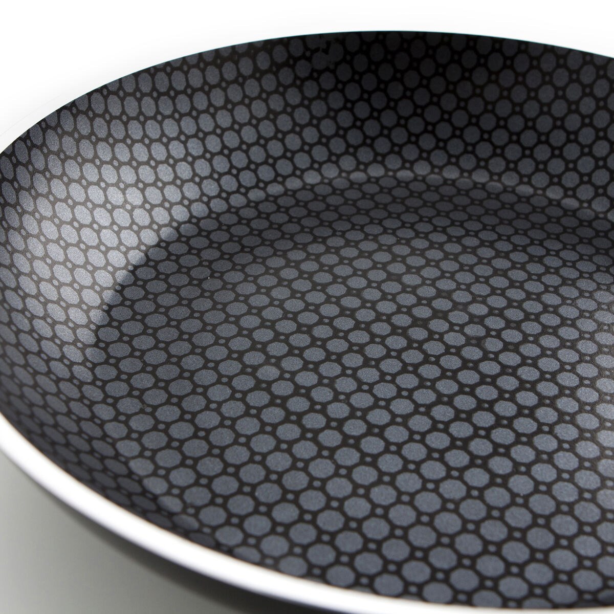 Pan Honey Black Metal Ø 28 cm (6 Units)