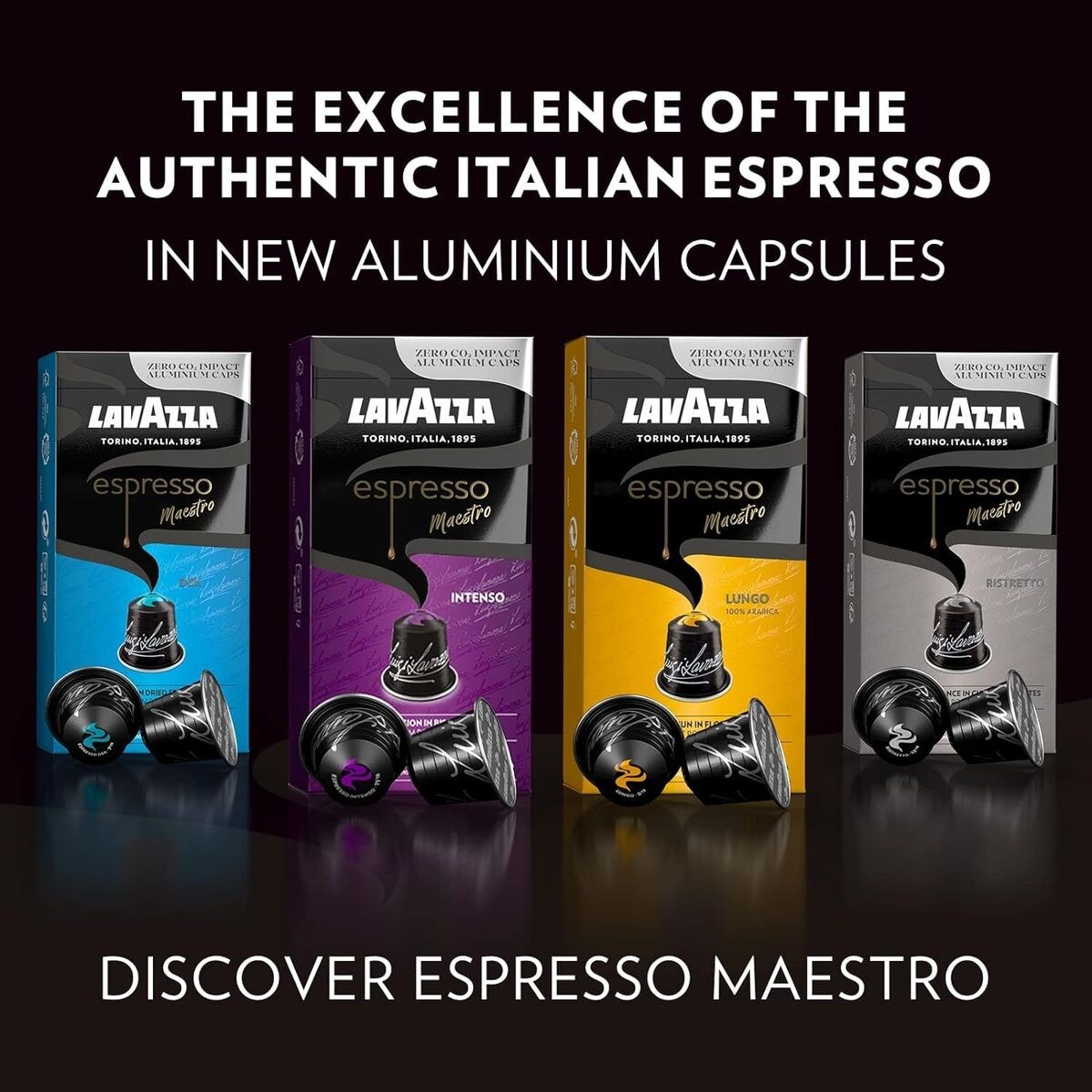 Coffee Capsules Espresso Maestro 10 Pieces (10 Units)