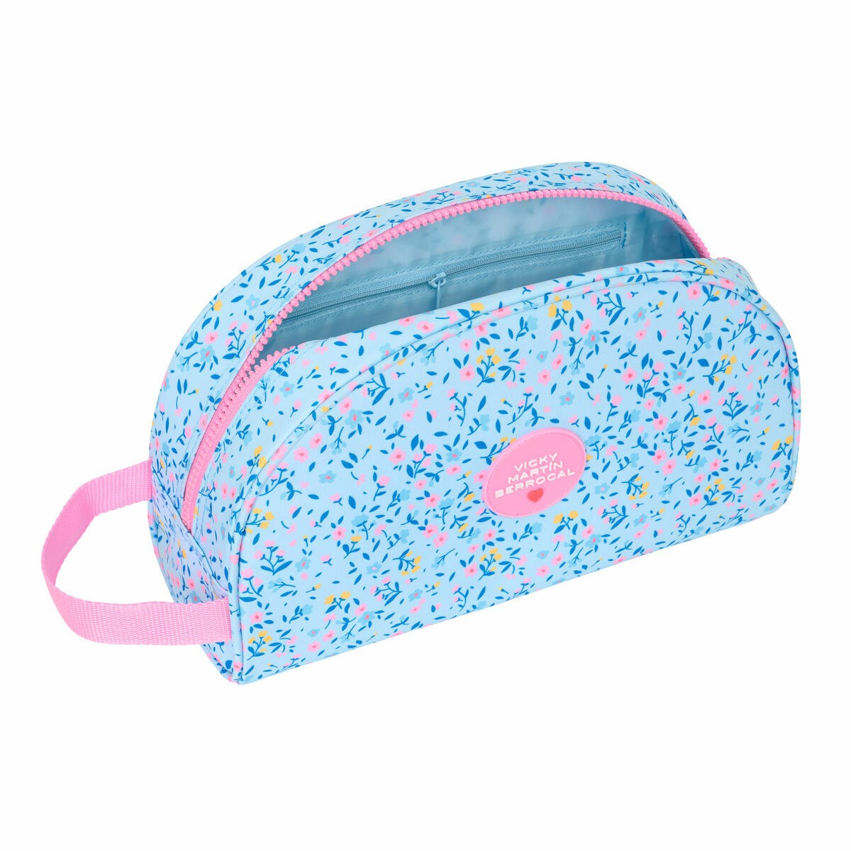 Travel Vanity Case Paraíso Pink Light Blue 28 x 18 x 10 cm