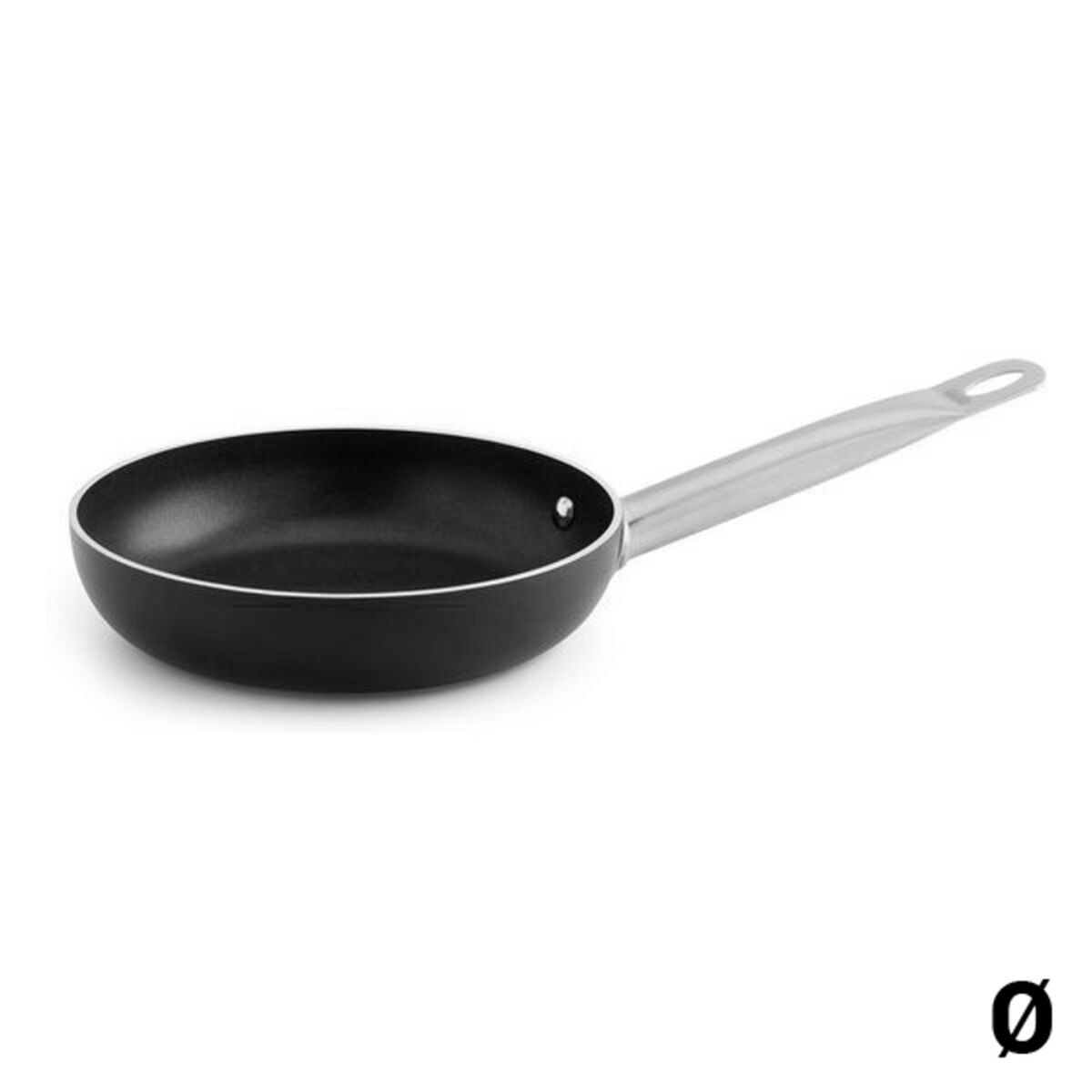 Non-stick frying pan Pro Chef Black Metal Steel