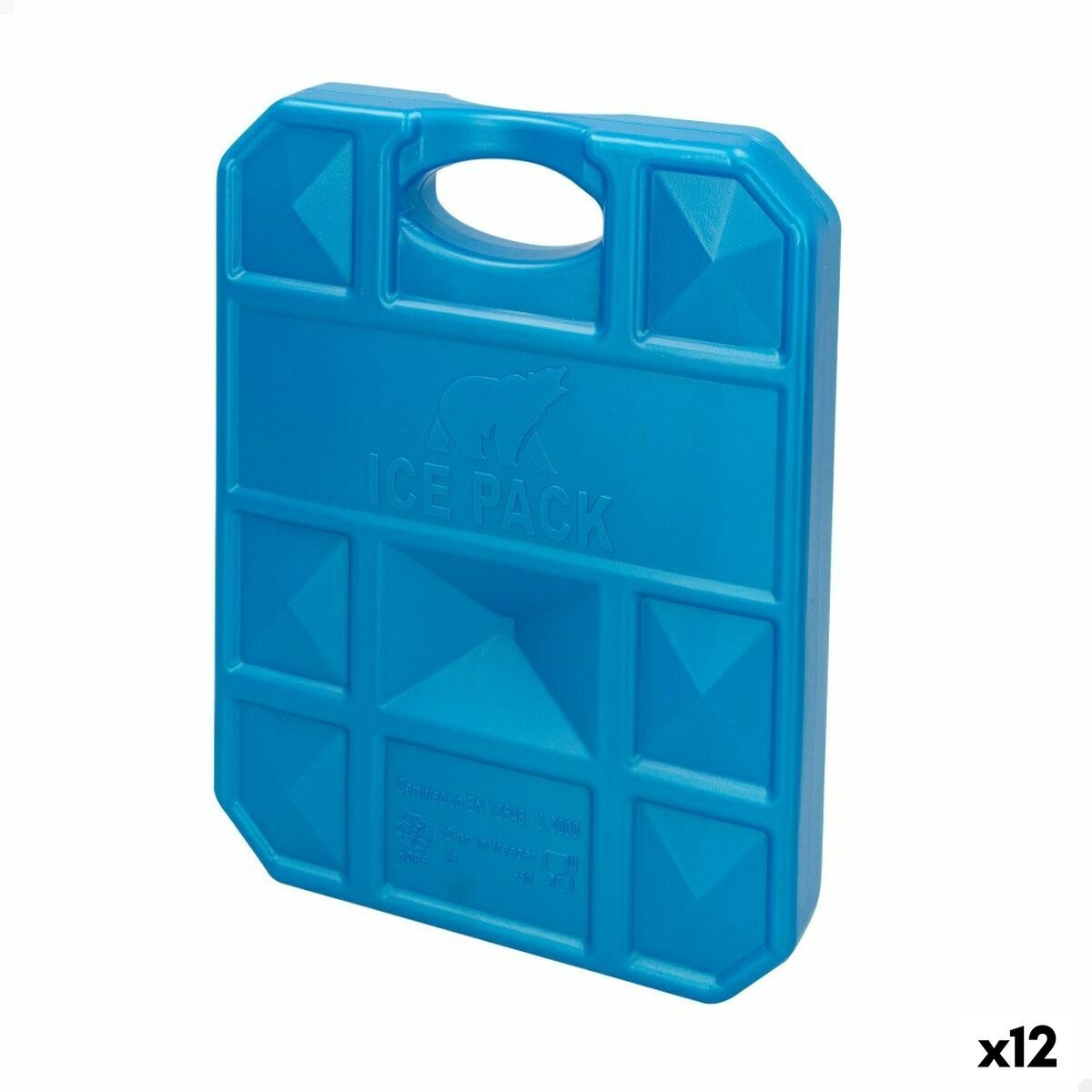 Аккумулятор холода Синий 1 kg 18,5 x 24 x 3,3 cm (12 штук)