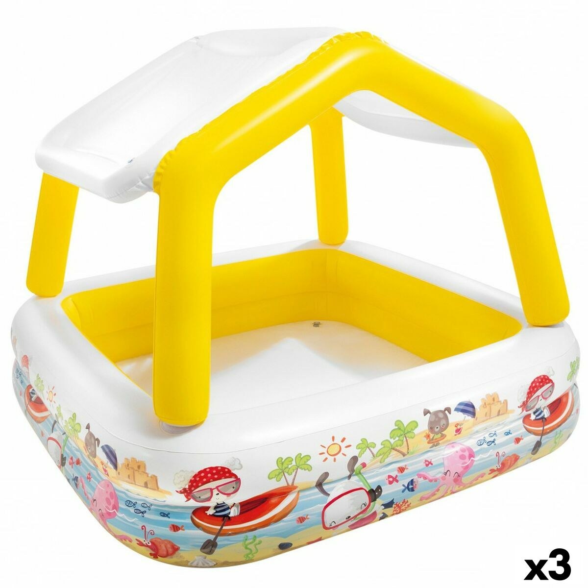 Детские надувное кресло Тент 295 L 157 x 122 x 157 cm (3 штук)