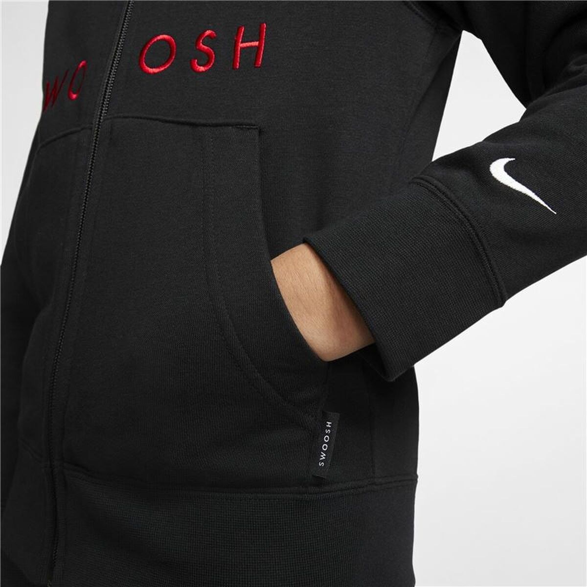 Детская спортивная куртка Swoosh Чёрный