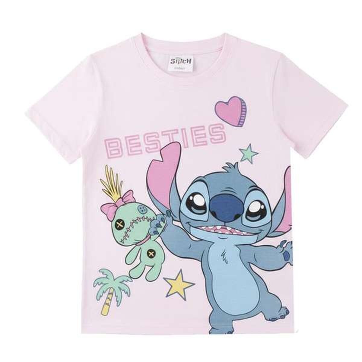 Child's Short Sleeve T-Shirt Light Pink
