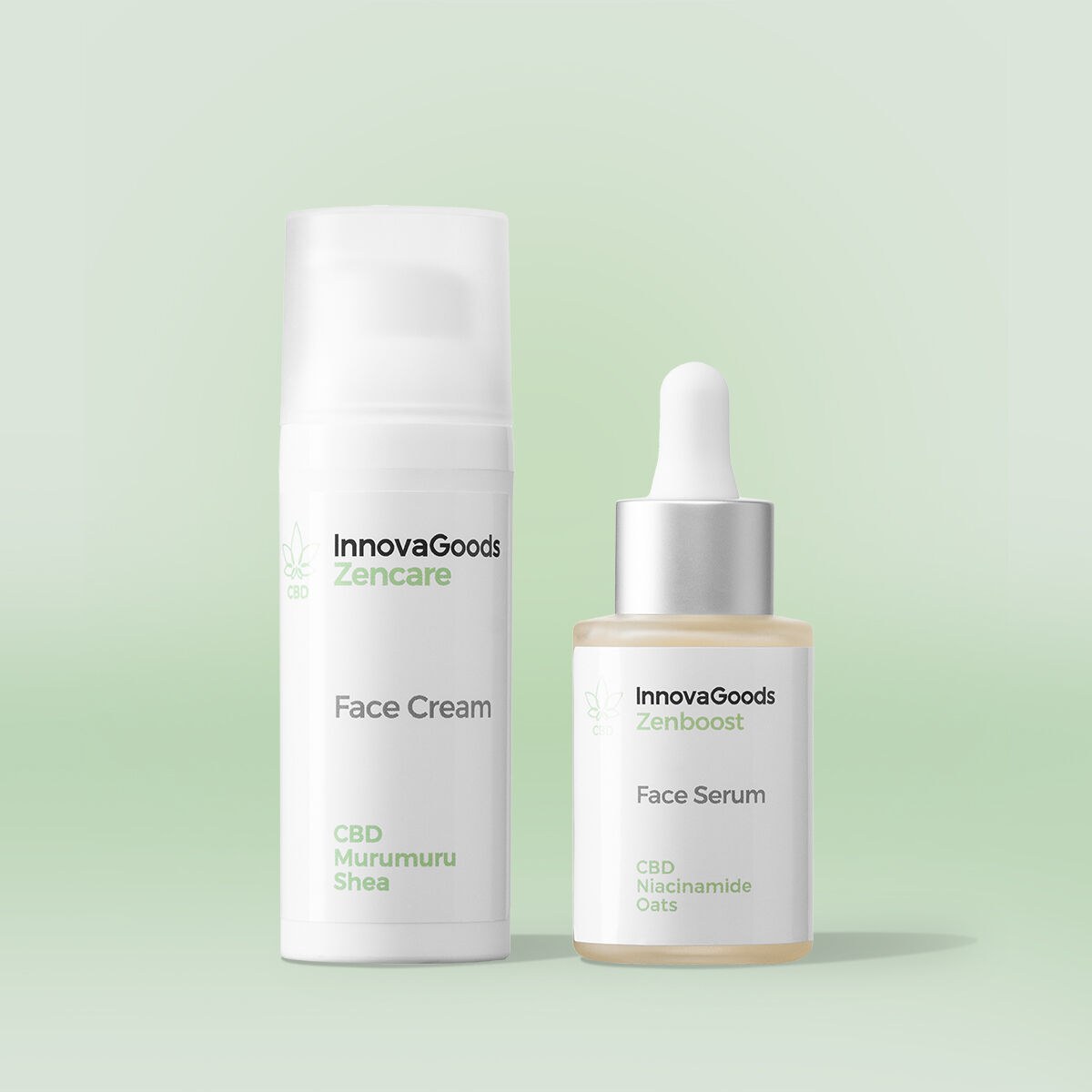 Face Moisturising Duo Pack CBD