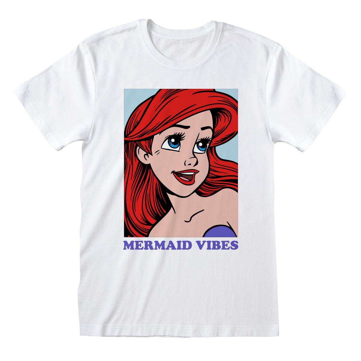 Short Sleeve T-Shirt Mermaid Vibes White Unisex