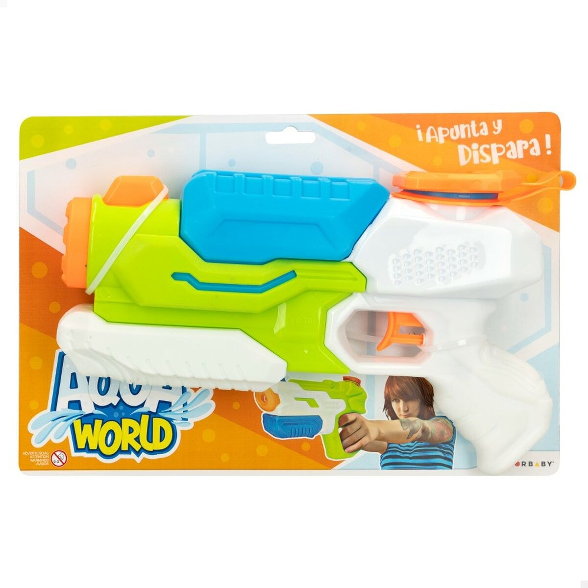 Водяной пистолет AquaWorld 29 x 17,5 x 6,5 cm (6 штук)