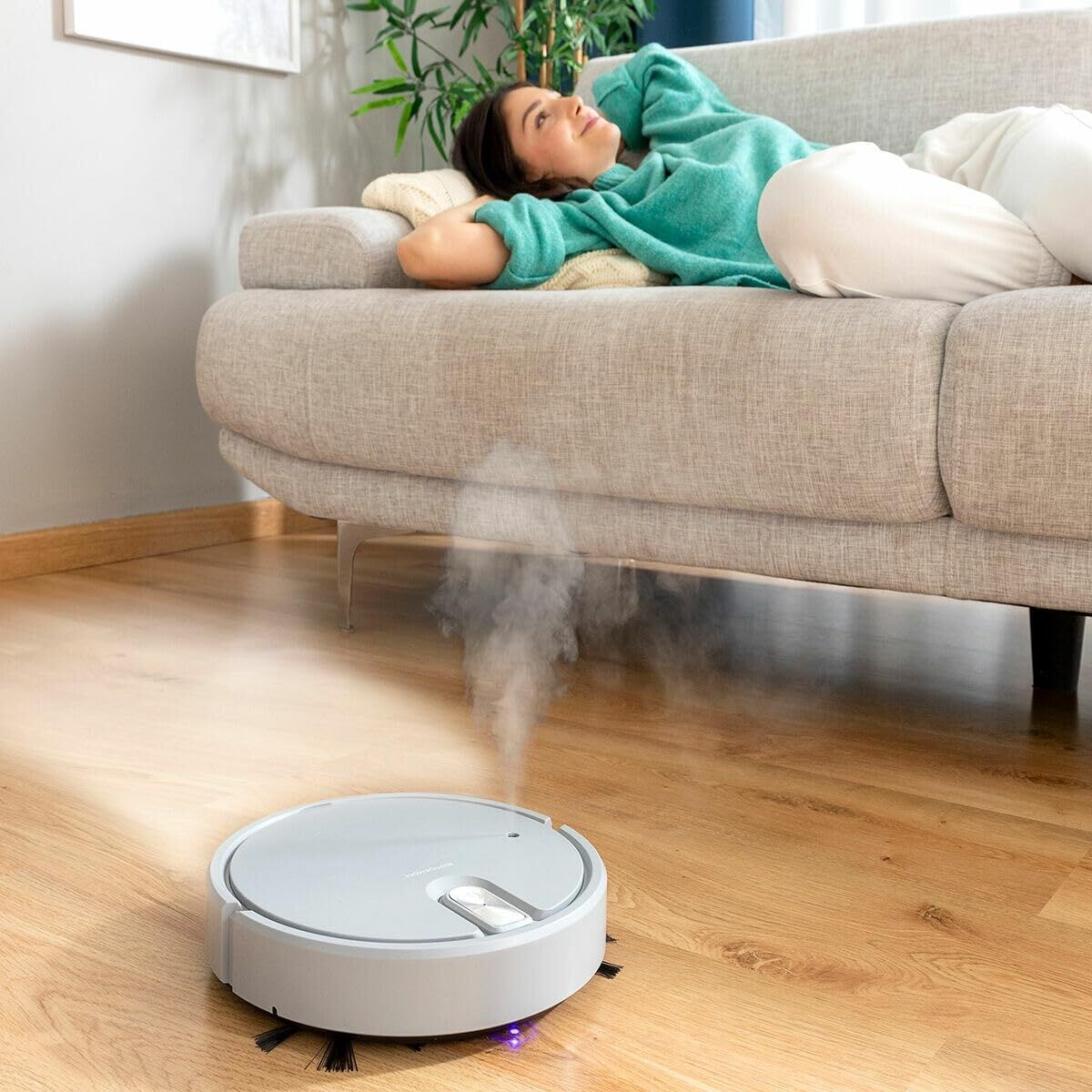 Multifunction 5-in-1 Rechargeable Robot Vacuum Cleaner (Refurbished B)