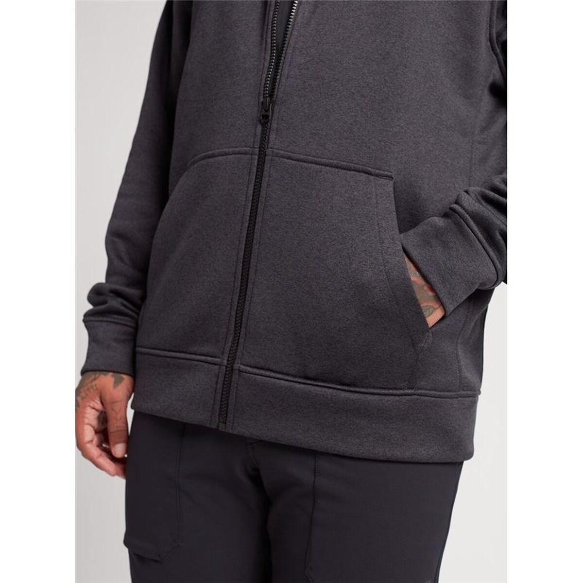 Толстовка с капюшоном мужская Burton Oak Full-Zip Чёрный