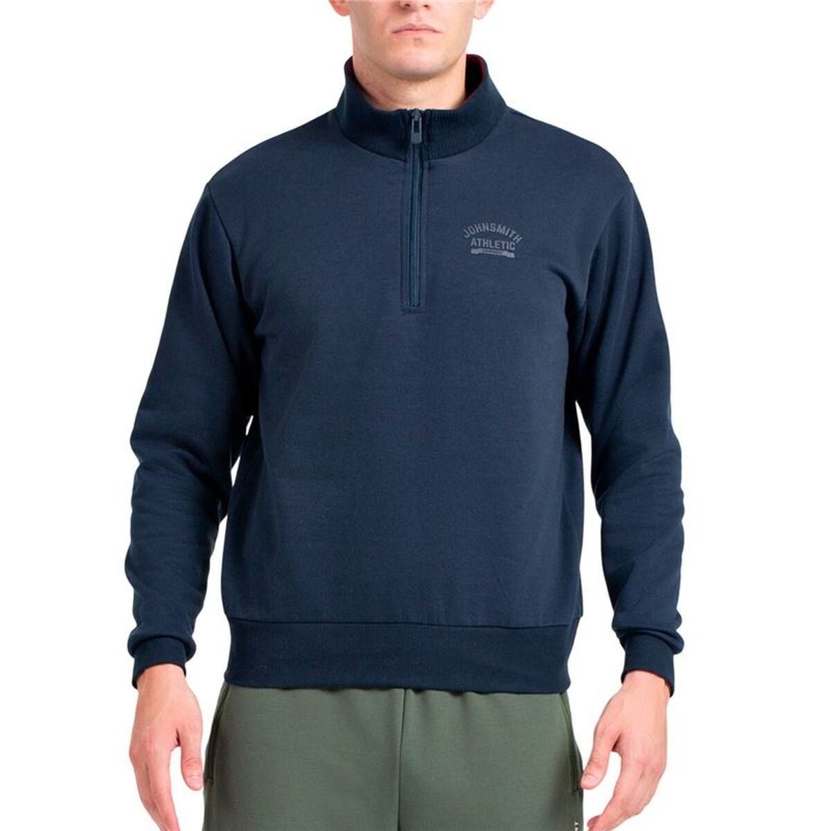 Толстовка без капюшона мужская Fulu 004 Синий Тёмно Синий