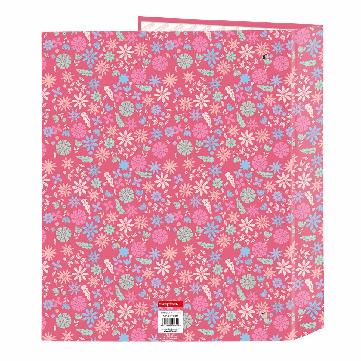 Ring binder Feeling Multicolour A4 27 x 33 x 6 cm