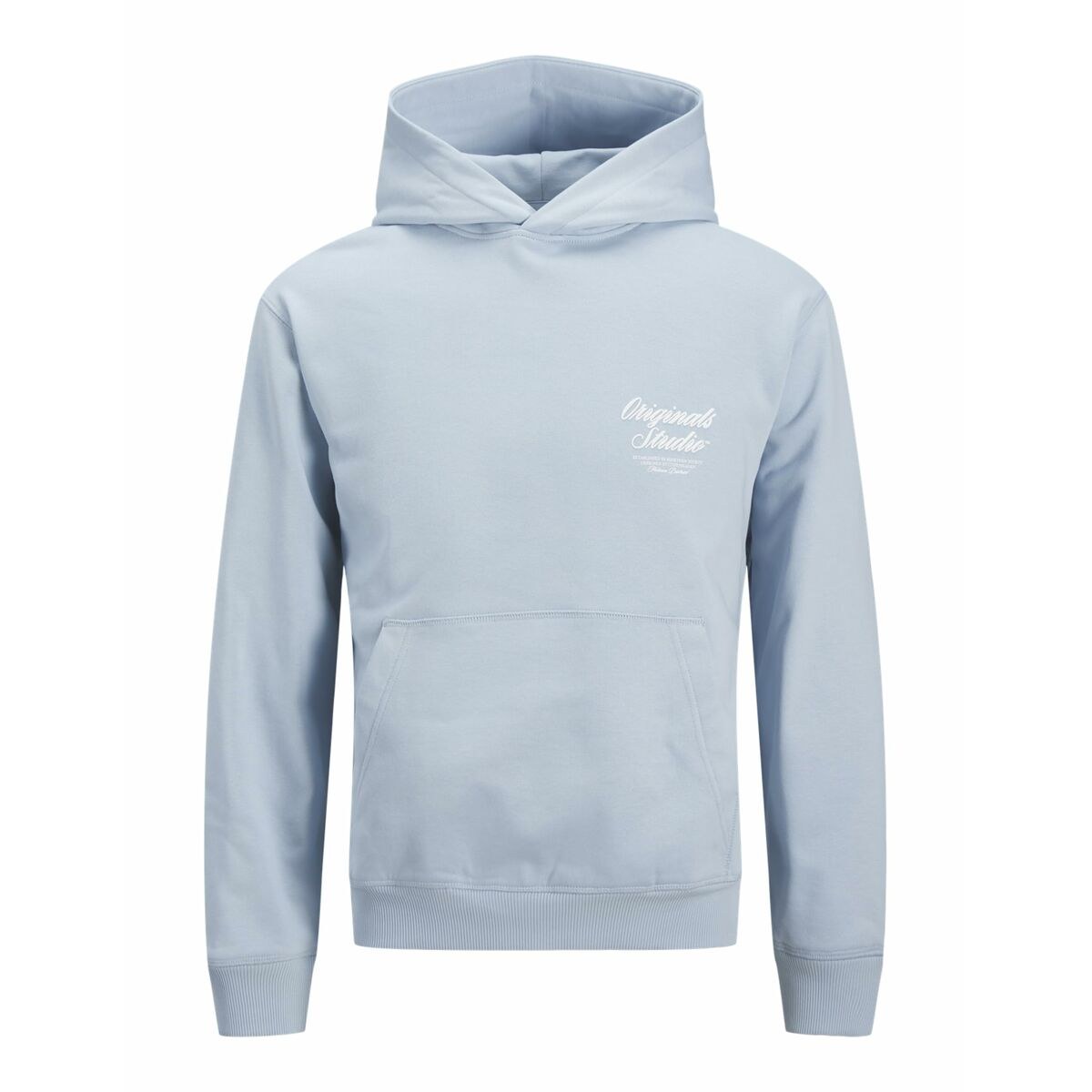 Толстовка с капюшоном мужская JORNORREBRO TYPO BACK SWEAT HOOD SN 12283054 Синий