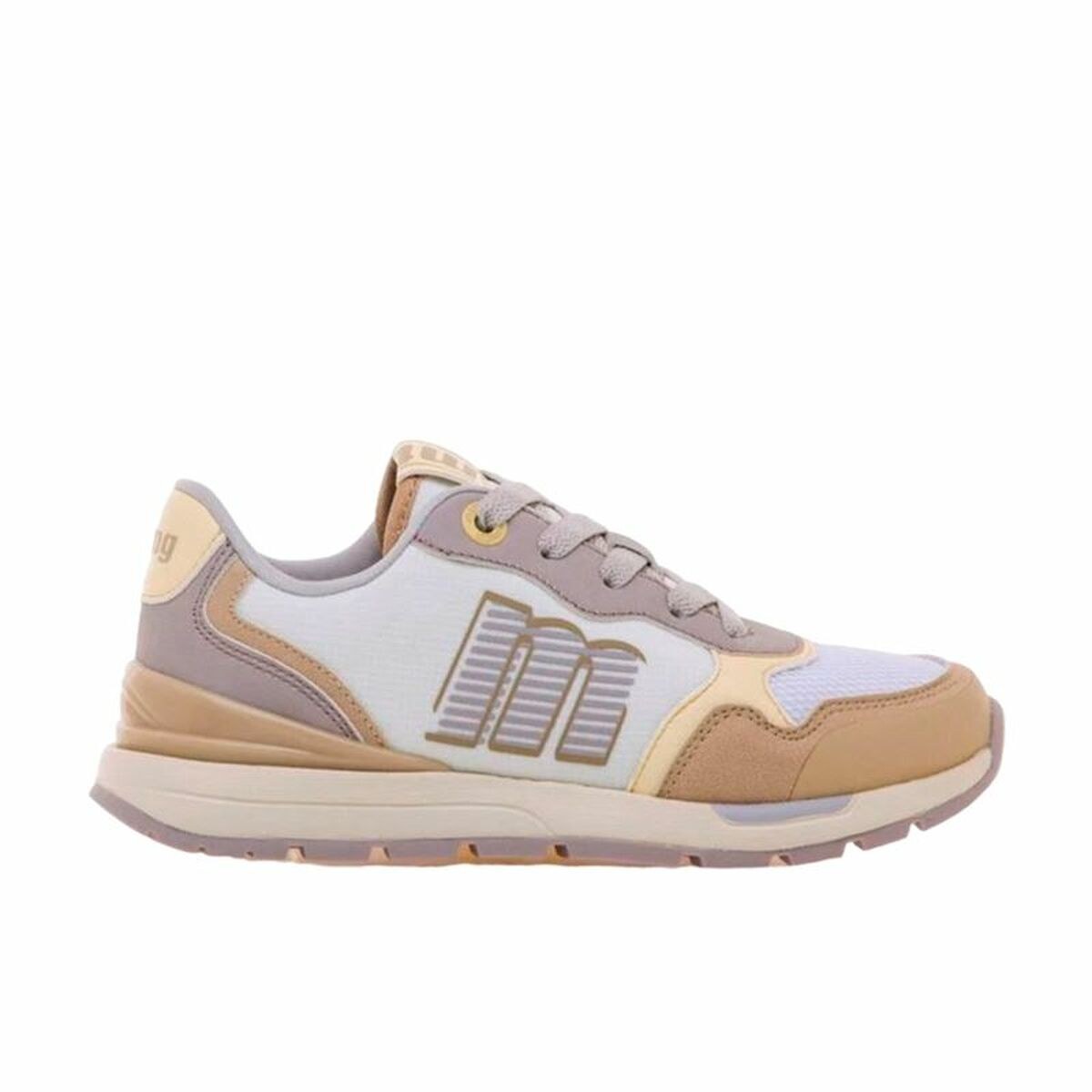 Casual Trainers Compact White Light brown