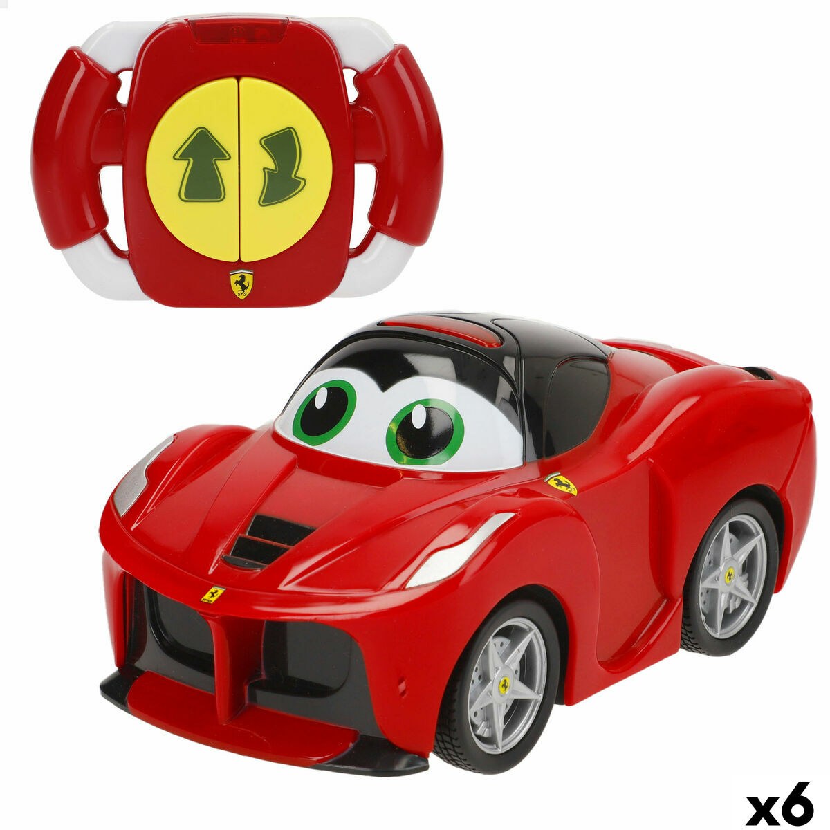 Remote-Controlled Car 13 x 6,5 x 7,5 cm (6 Units)