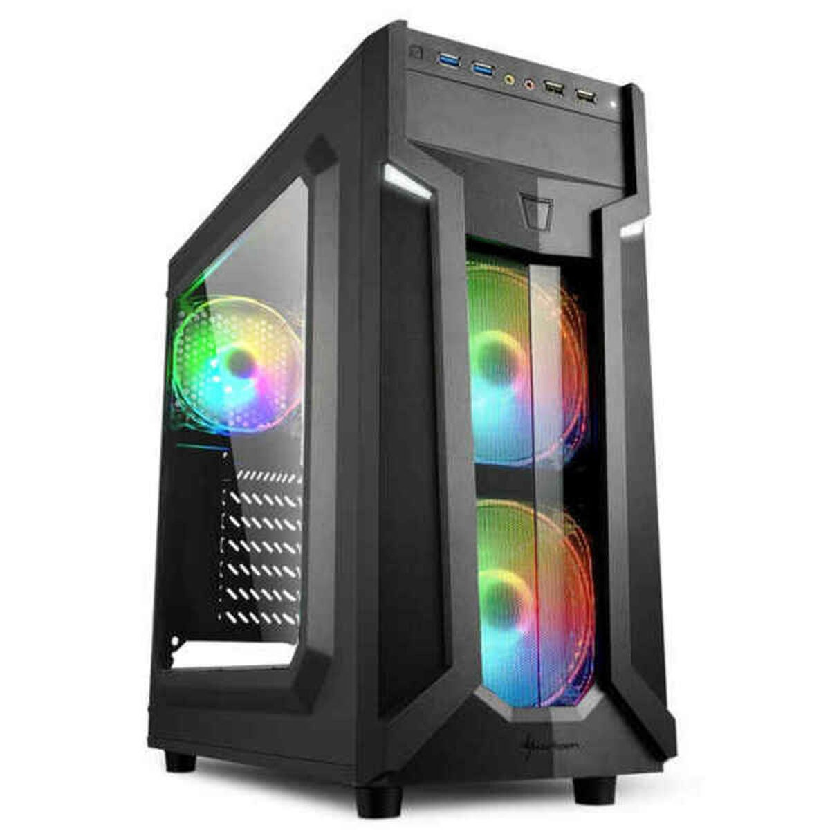 Блок полубашня ATX Galileo VG6-W RGB Чёрный