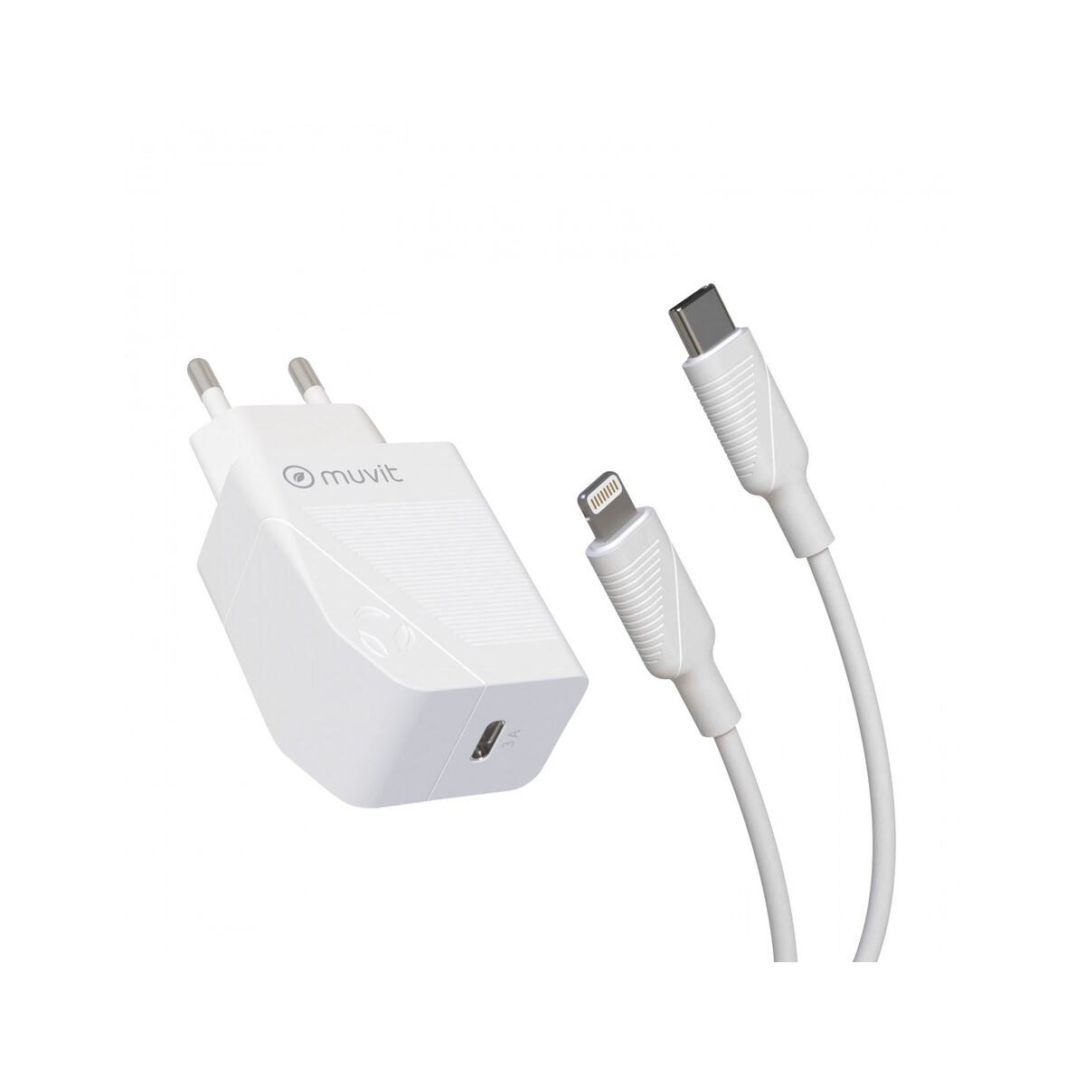 Сетевое зарядное устройство Белый 20 W