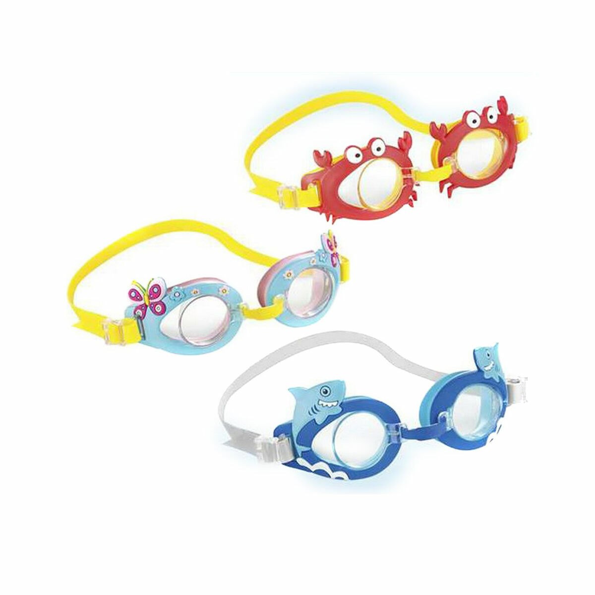 Children's Swimming Goggles White