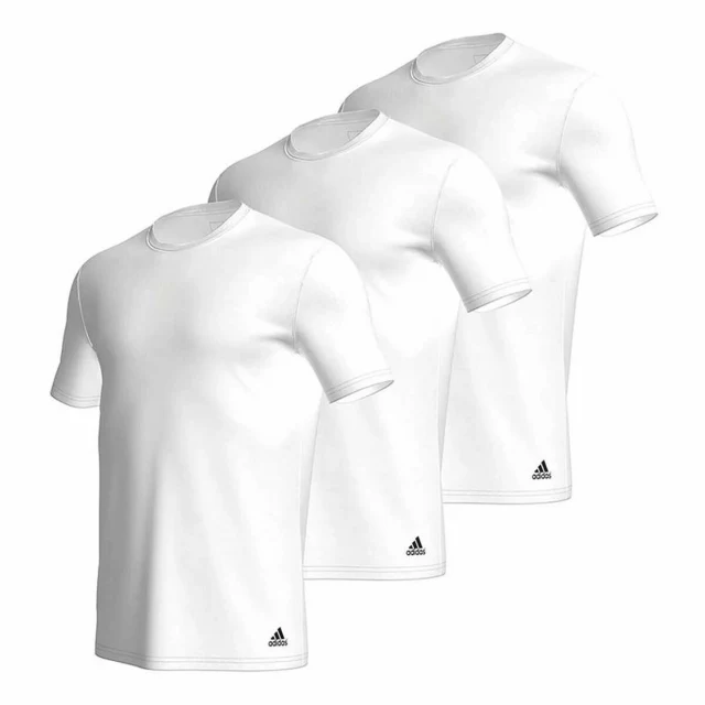Футболка с коротким рукавом мужская Ss Tee Crew Active Core Cotton Белый 3 штук