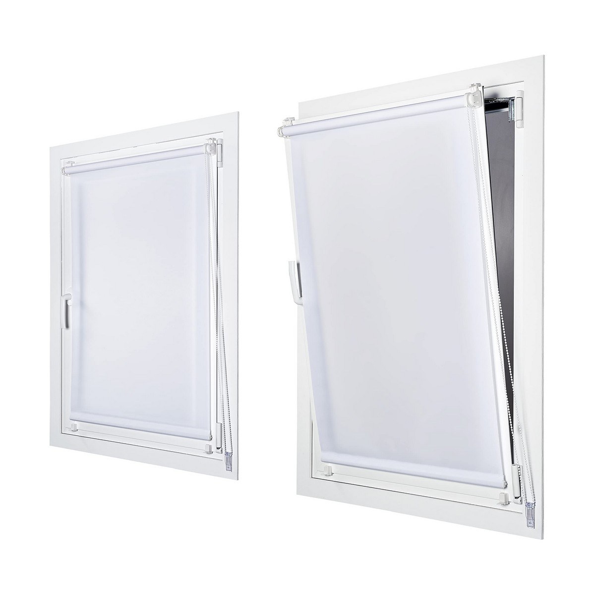 Рольставни Clip&Fix Night&Day Белый 150 x 180 cm