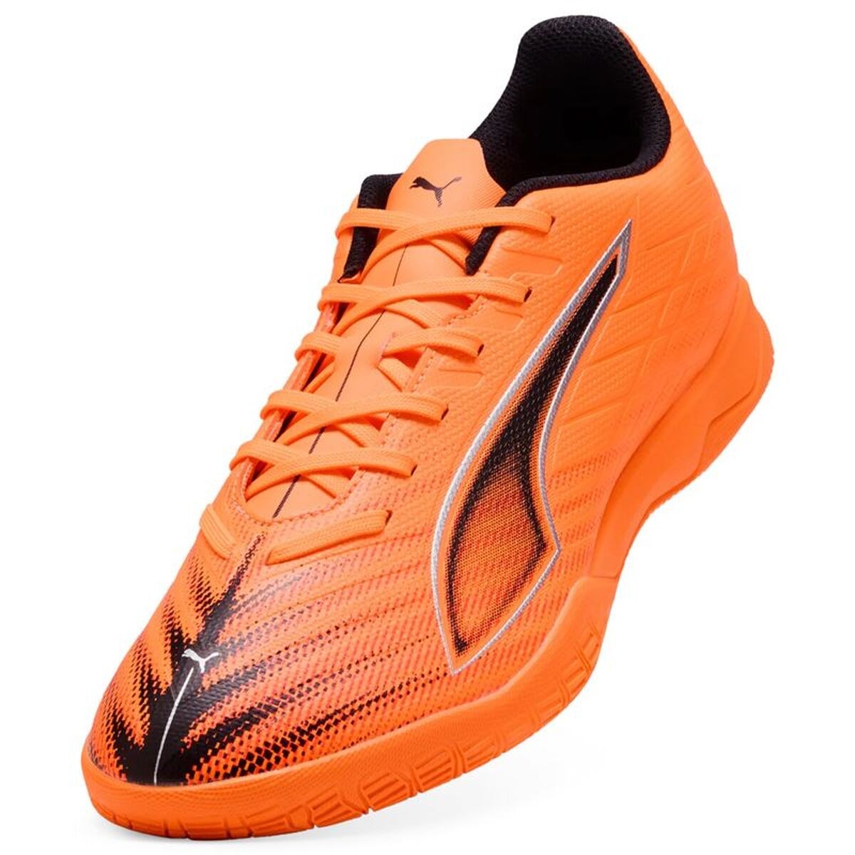 Adult's Indoor Football Shoes Ultra 6 Play IHeat Fire Orange