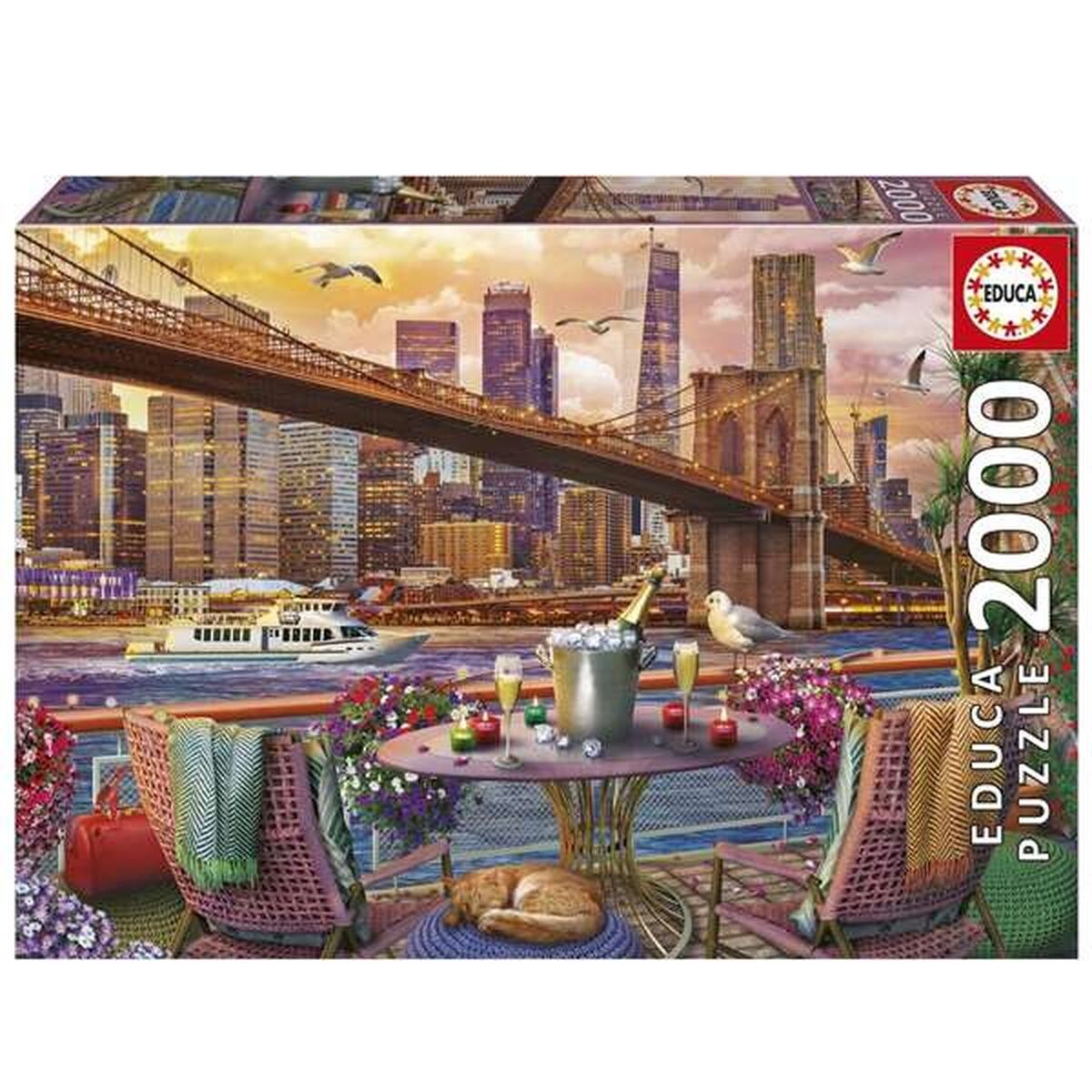 Головоломка New York 2000 Предметы