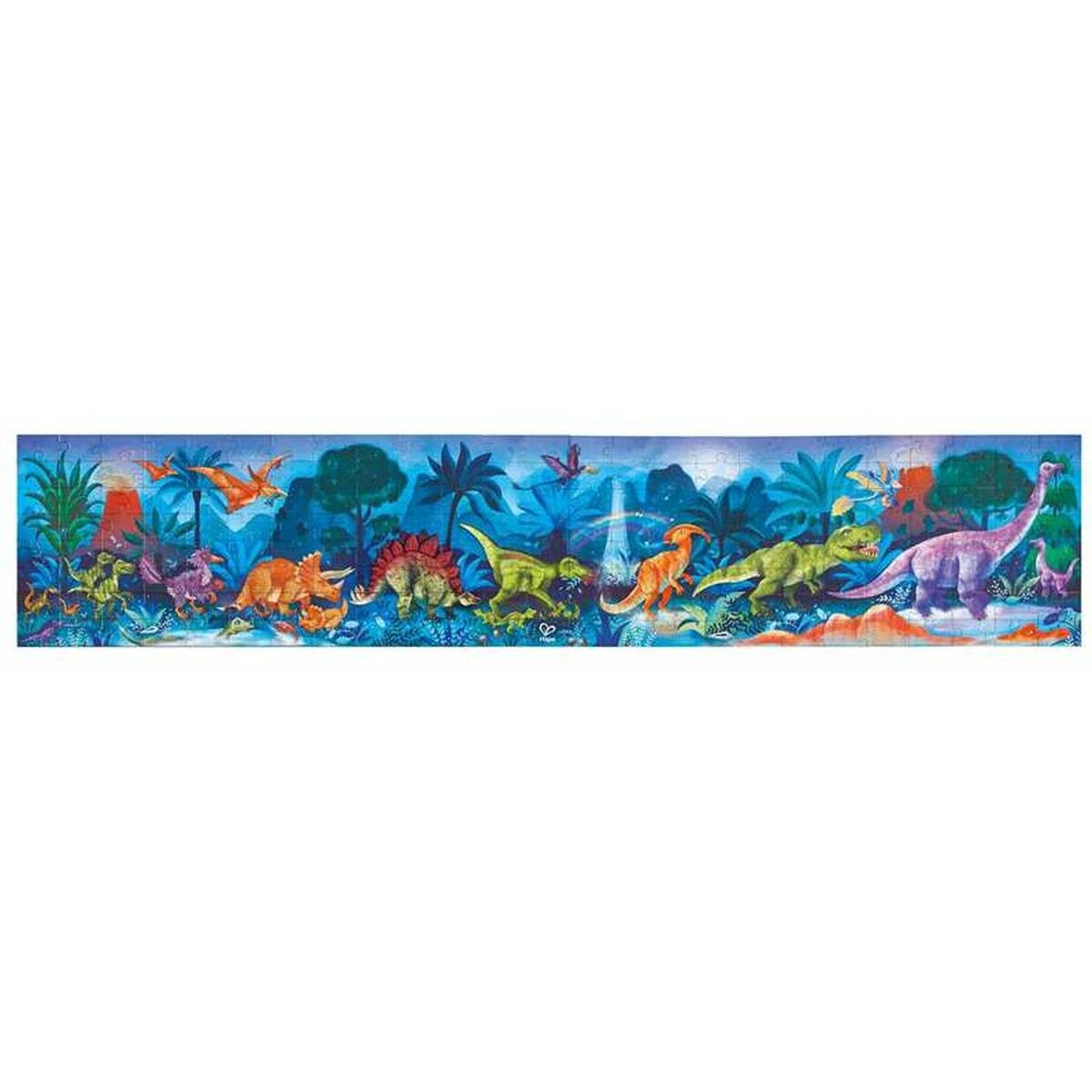Головоломка 150 x 30 cm 150 x 30 x 0,2 cm Динозавр 200 Предметы