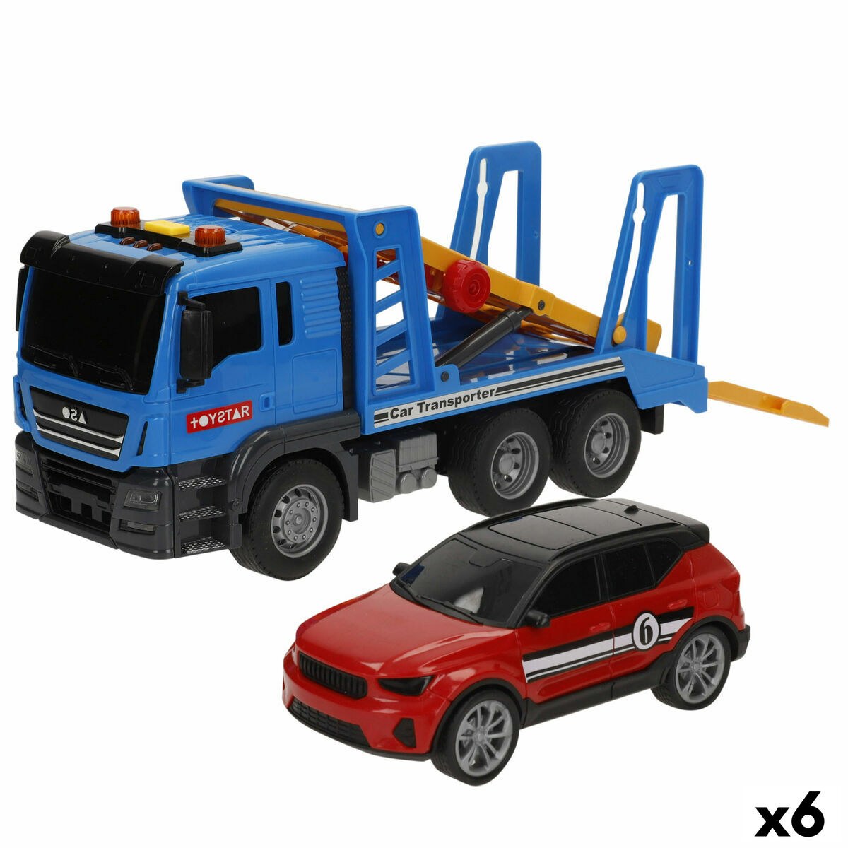 Автовоз 26 x 13 x 9 cm (6 штук)