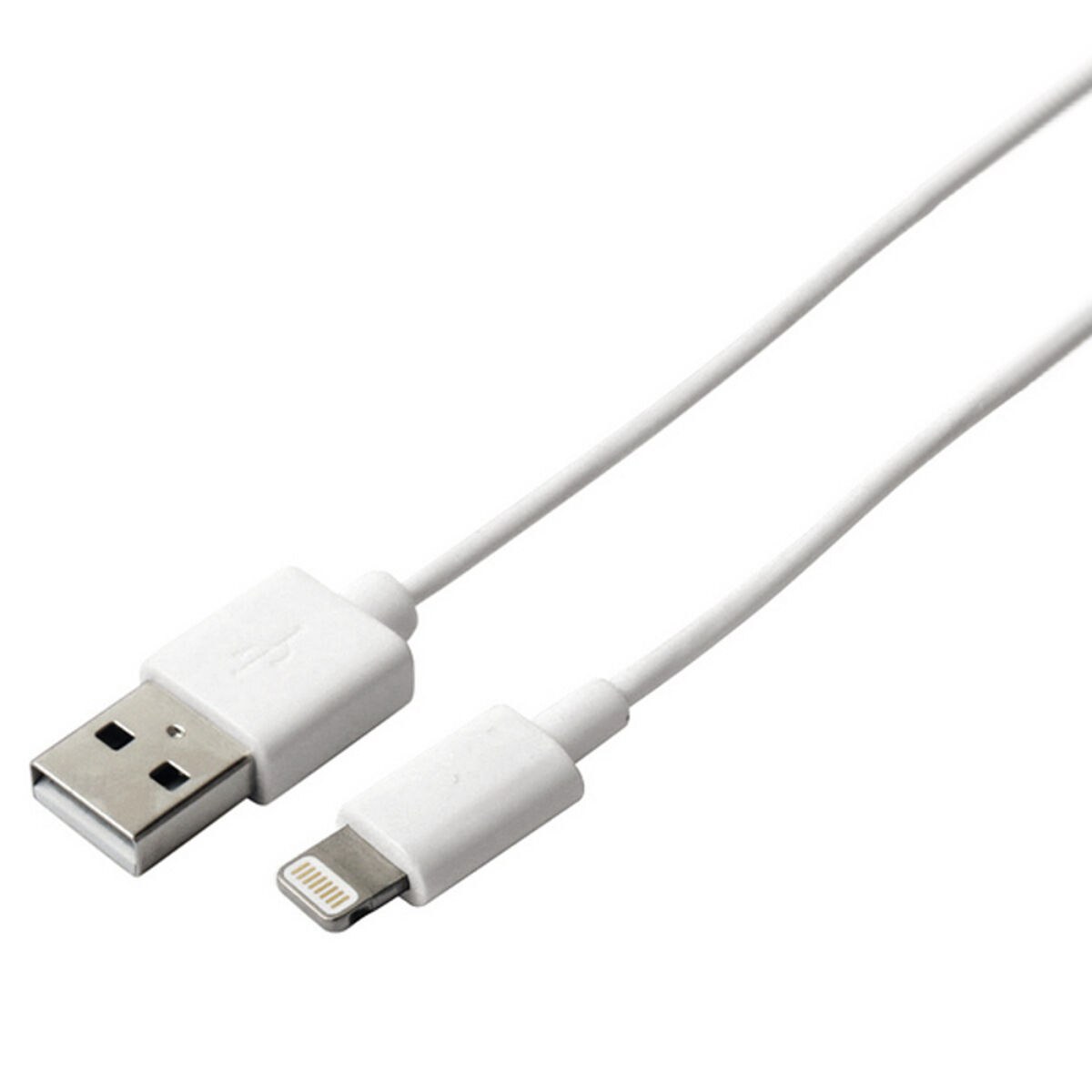 USB to Lightning Cable Apple-compatible White