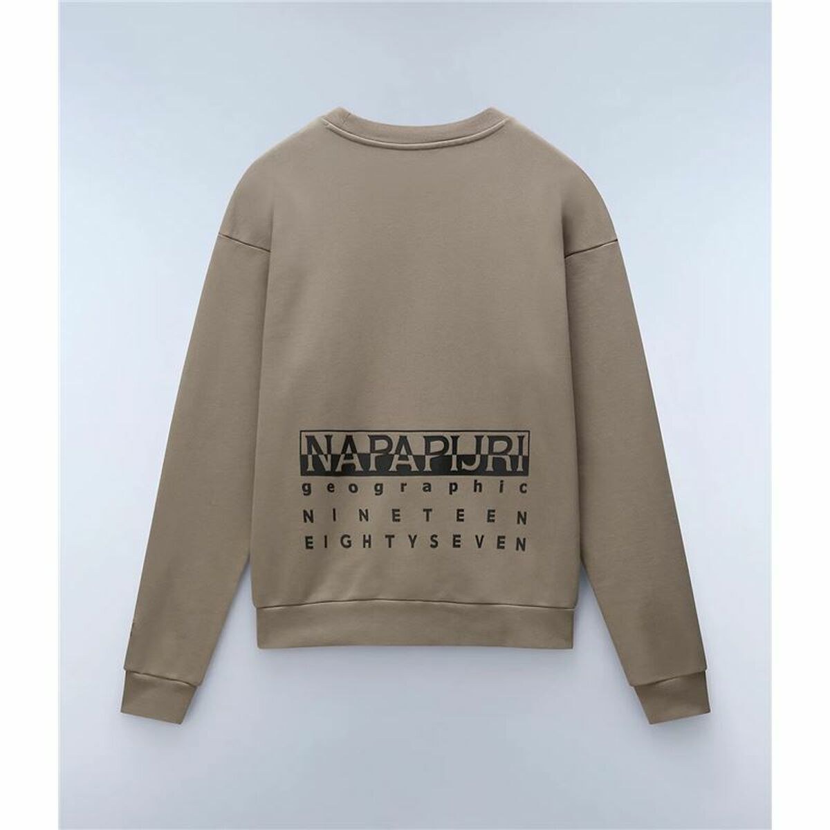 Men’s Sweatshirt without Hood B-Premium C Beige Brindle 2