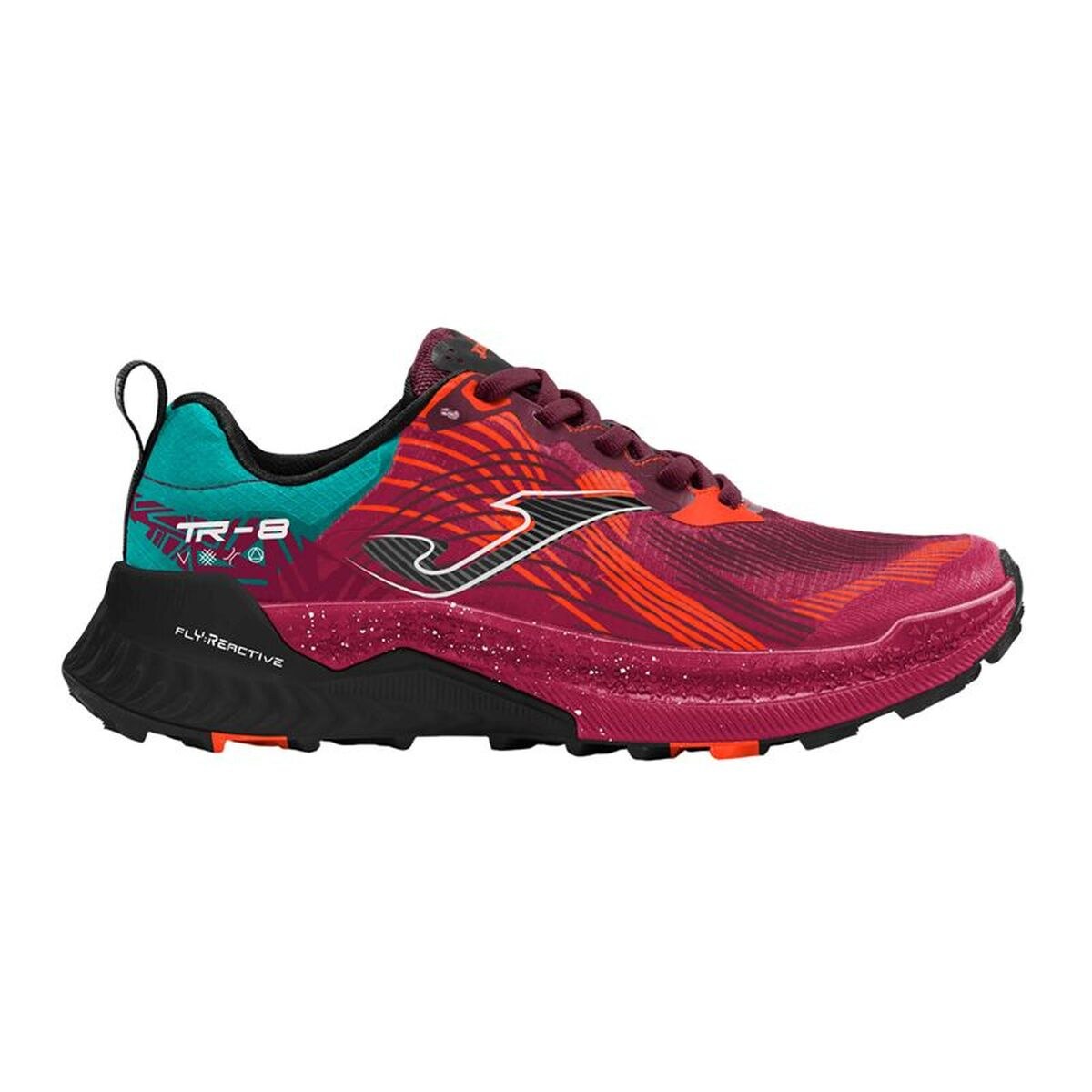 Men's trail running shoes (mountain running) Tr-8 2520 Crimson Red
