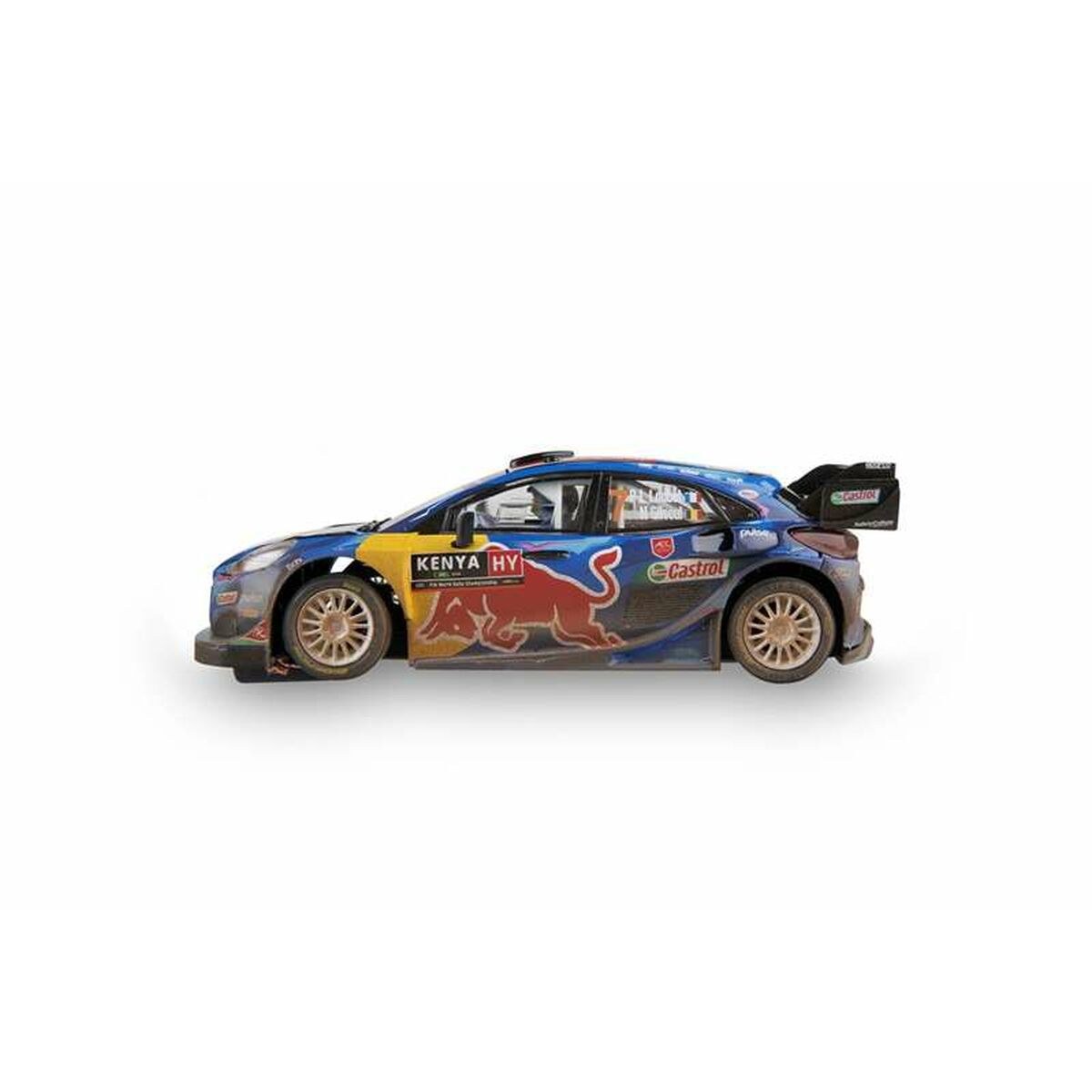 Remote-Controlled Car Ford Puma Wrc Kenya Mud Effect 1:32