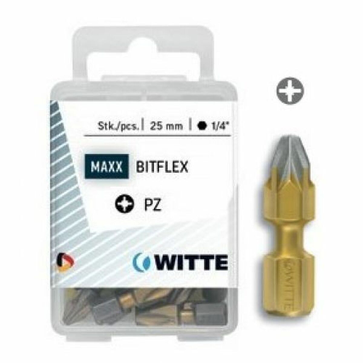 Bit set PZ 3 DIAMOND FLEX Pozidriv PZ3 5 Units