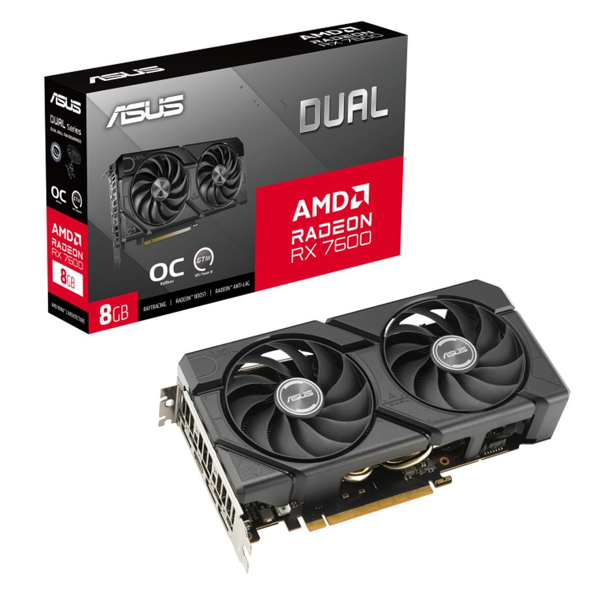 Графическая карта RX7600-O8G-EVO 8 GB GDDR6