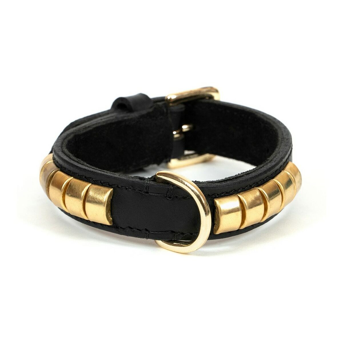Dog collar Duna Black Golden (45 x 2.5 cm)
