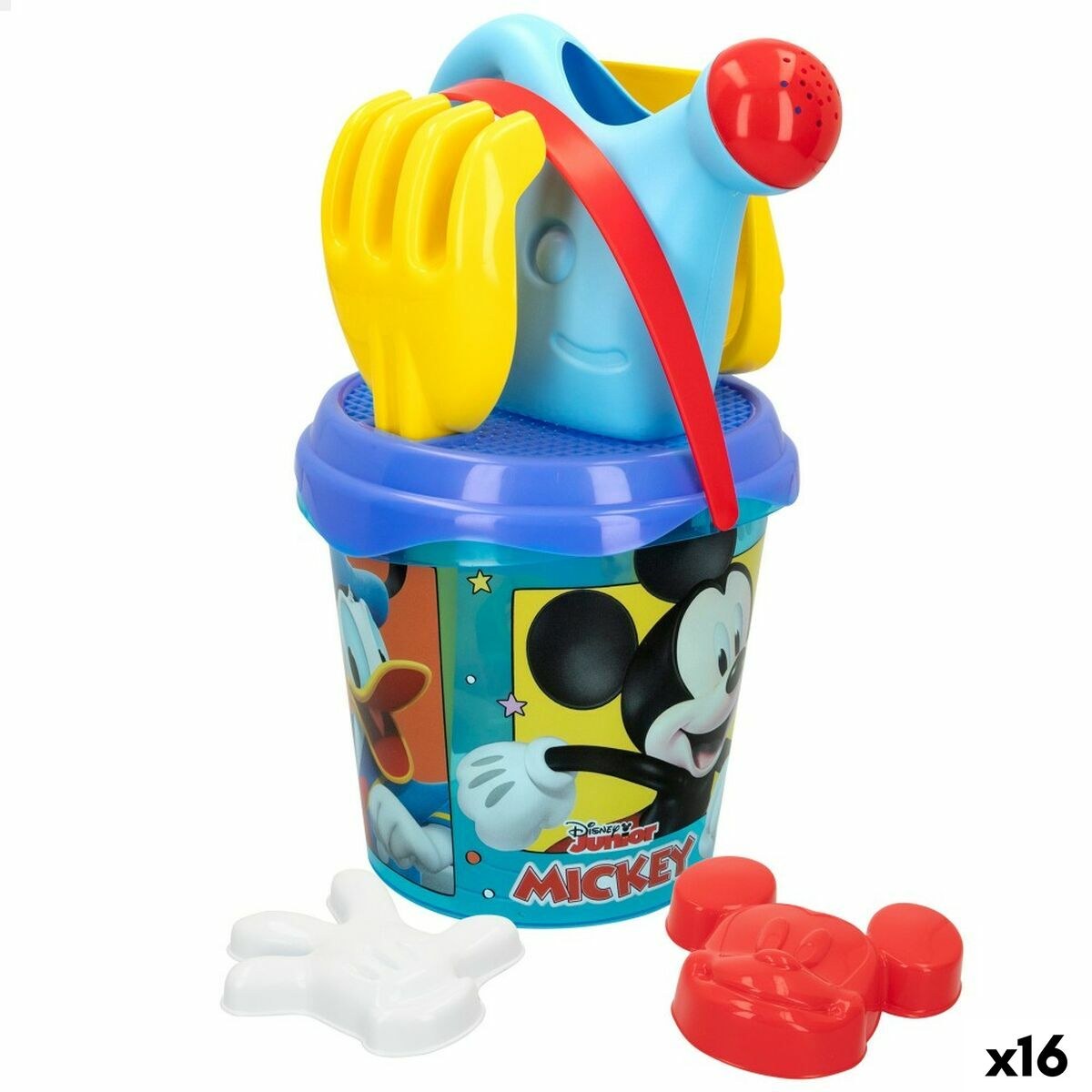 Набор пляжных игрушек Ø 18 cm (16 штук)