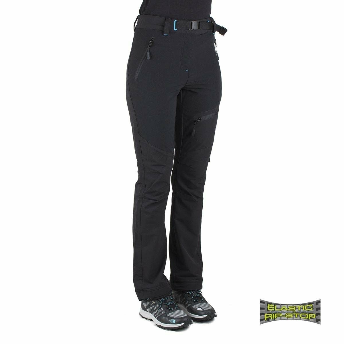 Long Sports Trousers Black Lady