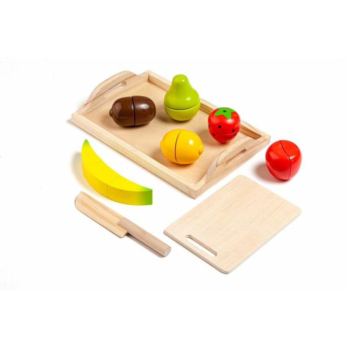 Toy Food Set 9 Pieces Fruit