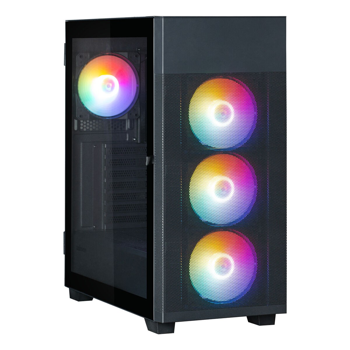 ATX Semi-tower Box S5 NEO BLACK Black