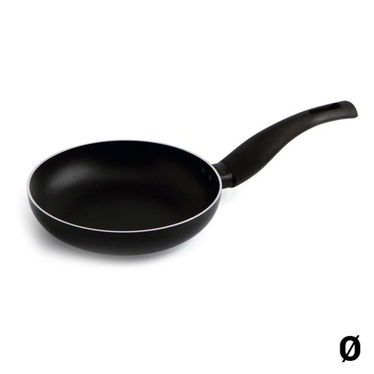 Non-stick frying pan Hydra Black Metal Bakelite