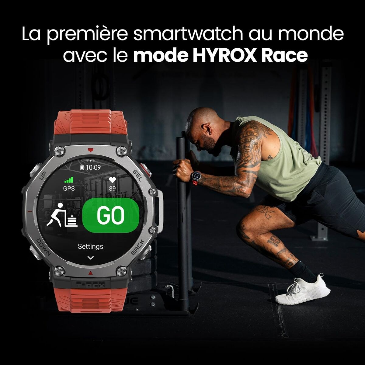 Smartwatch T-Rex 3 Grey 1,5"