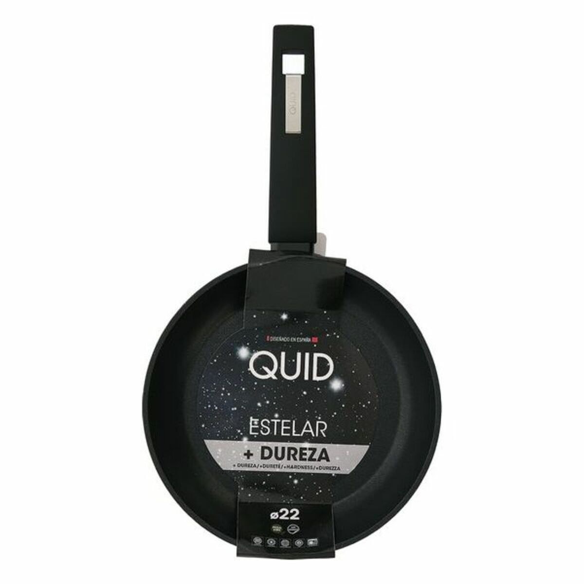 Non-stick frying pan Estelar Black Metal